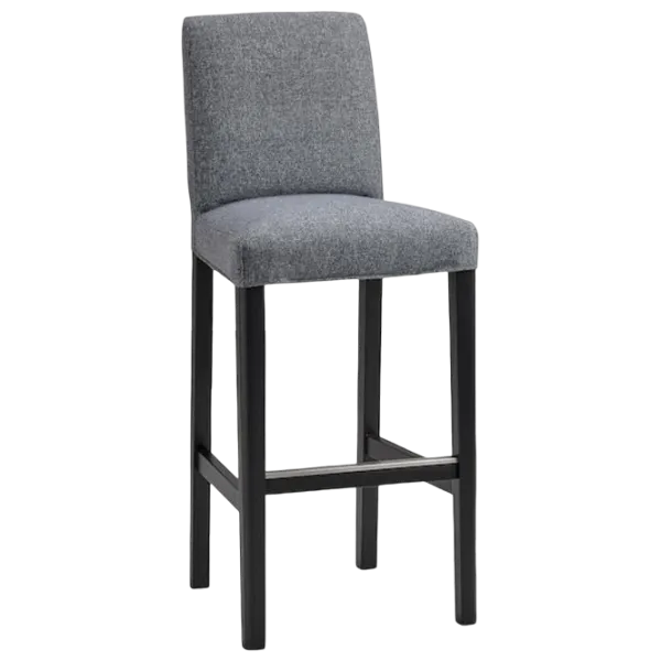 Барный стул Ikea Bergmund  Текстиль / Дерево / Grey photo 1 Барный стул Ikea Bergmund  Текстиль / Дерево / Grey photo 1