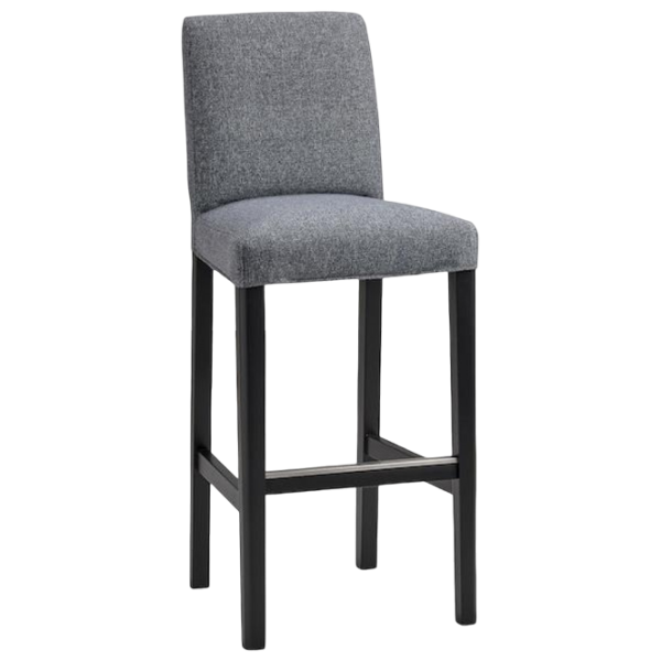 Барный стул Ikea Bergmund  Текстиль / Дерево / Grey photo 1 Барный стул Ikea Bergmund  Текстиль / Дерево / Grey photo 1