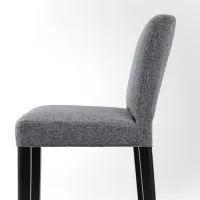 Барный стул Ikea Bergmund Текстиль / Дерево / Grey photo 3