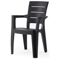 Садовый стул Heniver Ayder Пластик / Пластик / Antracit Антрацит