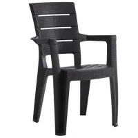 Scaun de grădină Heniver Ayder Plastic / Plastic / Antracit Antracit photo 3