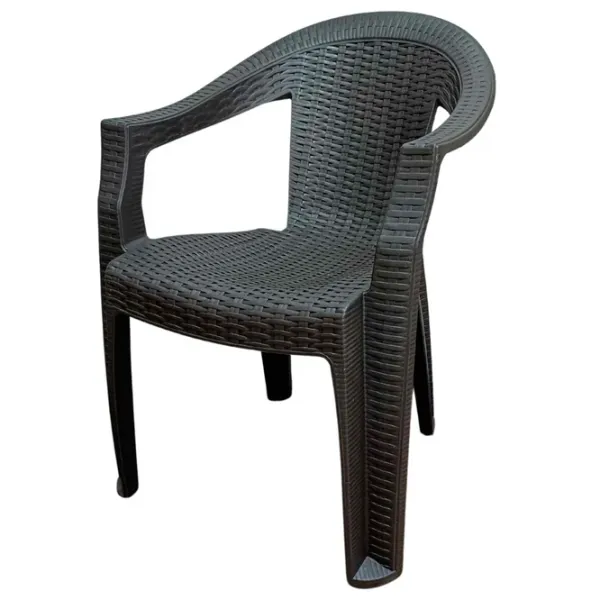 Scaun de grădină Heniver Bella Plastic / Plastic / Antracit Antracit photo 1