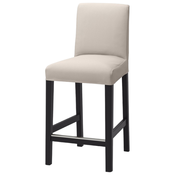 Scaun de bar Ikea Bergmund Textil / Lemn / Beige photo 1 Scaun de bar Ikea Bergmund Textil / Lemn / Beige photo 1