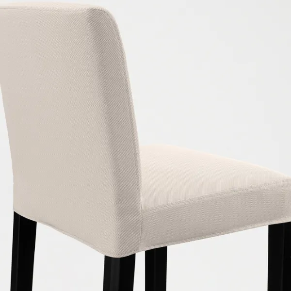 Scaun de bar Ikea Bergmund Textil / Lemn / Beige photo 2 Scaun de bar Ikea Bergmund Textil / Lemn / Beige photo 2