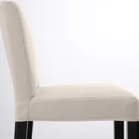 Барный стул Ikea Bergmund Текстиль / Дерево / Бежевый photo 3