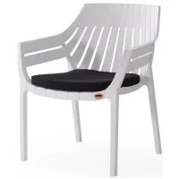 Садовый стул Heniver Hilton Пластик / Пластик / Белый White