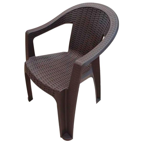 Садовый стул Heniver Bella Пластик / Пластик / Коричневый Brown photo 1 Садовый стул Heniver Bella Пластик / Пластик / Коричневый Brown photo 1