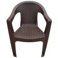 Scaun de grădină Heniver Bella Plastic / Plastic / Brown Brown photo 3