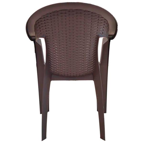 Садовый стул Heniver Bella Пластик / Пластик / Коричневый Brown photo 5 Садовый стул Heniver Bella Пластик / Пластик / Коричневый Brown photo 5