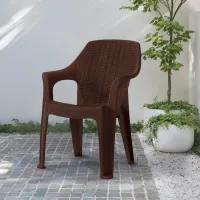Scaun de grădină Heniver Babel Small Plastic / Plastic / Brown Brown photo 2