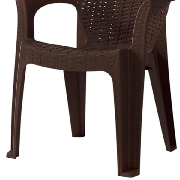 Scaun de grădină Heniver Babel Small Plastic / Plastic / Brown Brown photo 5 Scaun de grădină Heniver Babel Small Plastic / Plastic / Brown Brown photo 5