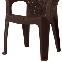 Scaun de grădină Heniver Babel Small Plastic / Plastic / Brown Brown photo 5