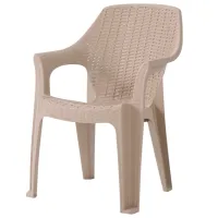 Садовый стул Heniver Babel Полипропилен / Полипропилен / Капучино Капучино