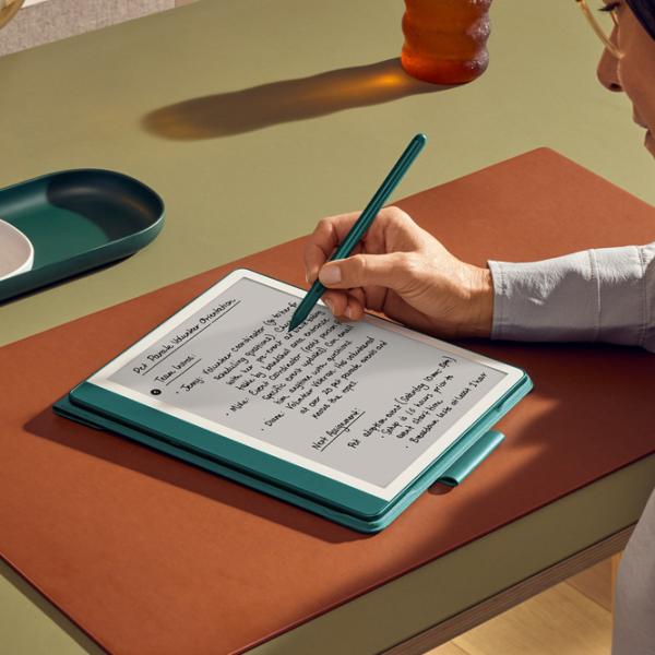 Электронная книга Kindle Kindle Scribe (1st Generation, 2024) 10.2" / E-Ink Carta HD / 64 ГБ / Jade Green photo 3