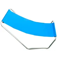 Șezlong GardenLine LEZ4257 Aluminiu / Textil / Blue Inox photo 2