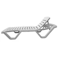 Șezlong Heniver Ocean Polipropilenă / Polipropilenă / White White