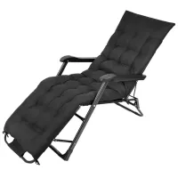 Șezlong Enero Camp 1065502 Metal / Oxford / Black Black