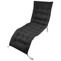 Șezlong Enero Camp 1065502 Metal / Oxford / Black Black photo 5