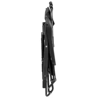 Șezlong Enero Camp 1065502 Metal / Oxford / Black Black photo 6