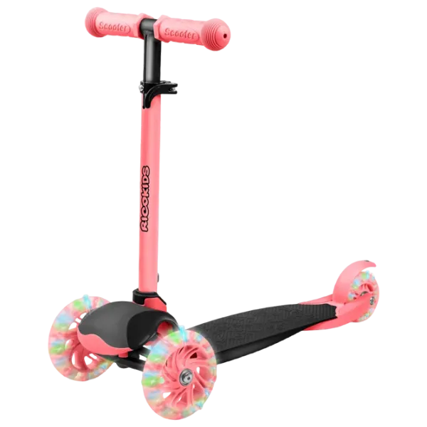 Детский трёхколёсный самокат Ricokids Loco (5642263) 25 кг/ Розовый photo 1
