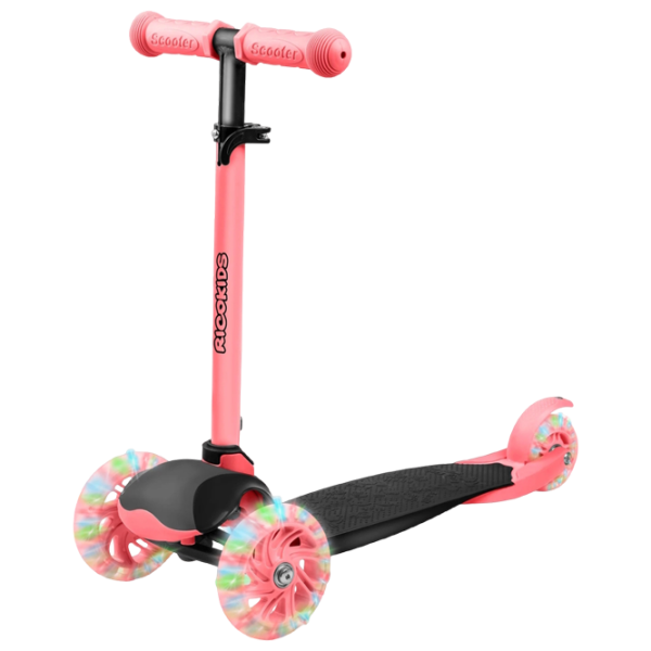 Детский трёхколёсный самокат Ricokids Loco (5642263) 25 кг/ Розовый photo 1
