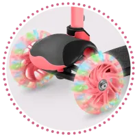 Детский трёхколёсный самокат Ricokids Loco (5642263) 25 кг/ Розовый photo 4