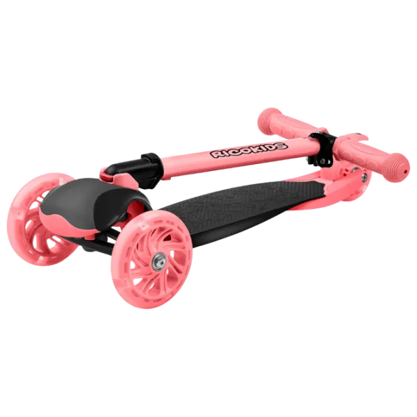 Детский трёхколёсный самокат Ricokids Loco (5642263) 25 кг/ Розовый photo 9