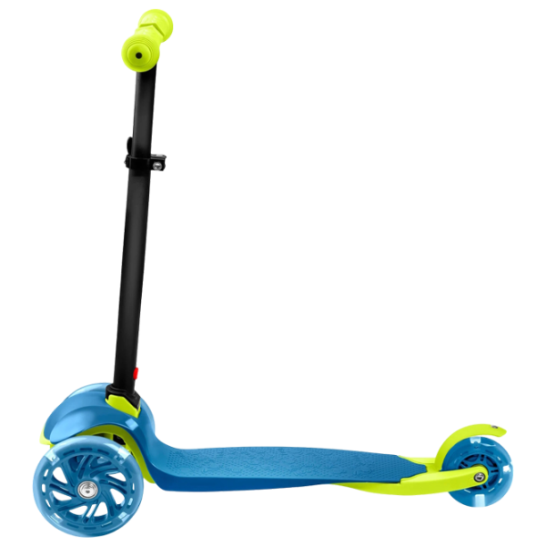 Trotinetă pentru copii cu trei roți Ricokids Loco (5642268) 25 kg/ Blue photo 3