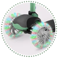 Детский трёхколёсный самокат Ricokids Loco (5642275) 25 кг/ Зеленый photo 8
