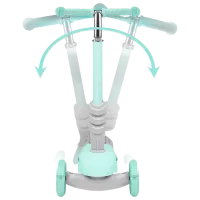 Детский трёхколёсный самокат Ricokids Buggy (5642234) 30 кг/ Мятный photo 4