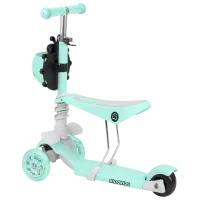 Детский трёхколёсный самокат Ricokids Buggy (5642234) 30 кг/ Мятный photo 6