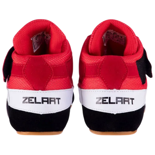 Ghete de lupte Zelart OB-4858-BR Piele întoarsă / 39 photo 6