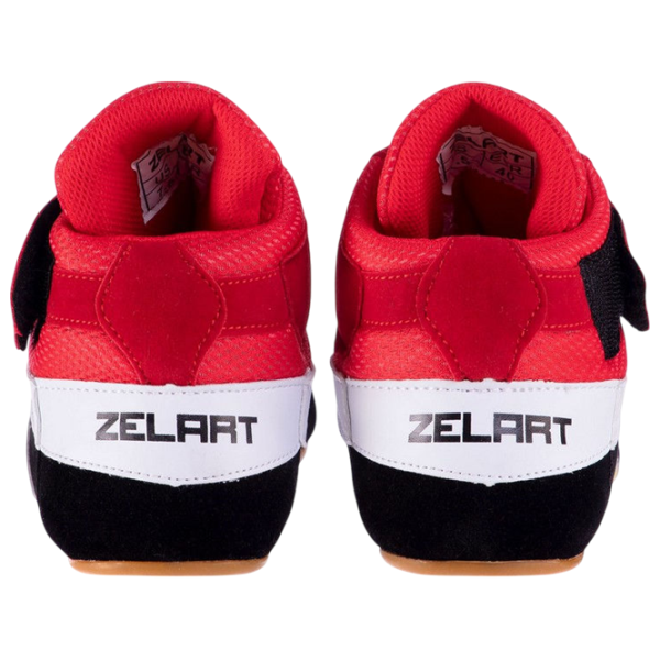 Ghete de lupte Zelart OB-4858-BR Piele întoarsă / 39 photo 6