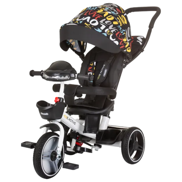 Трицикл Chipolino Be active 25 кг / Черный photo 1 Трицикл Chipolino Be active 25 кг / Черный photo 1
