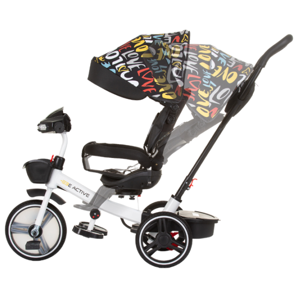 Трицикл Chipolino Be active 25 кг / Черный photo 4 Трицикл Chipolino Be active 25 кг / Черный photo 4