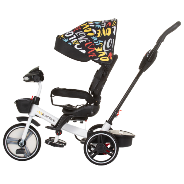 Трицикл Chipolino Be active 25 кг / Черный photo 5 Трицикл Chipolino Be active 25 кг / Черный photo 5
