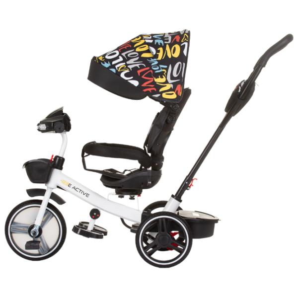 Трицикл Chipolino Be active 25 кг / Черный photo 6 Трицикл Chipolino Be active 25 кг / Черный photo 6