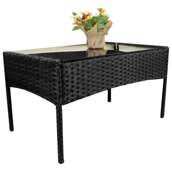 Set mobilă grădină GardenLine SAD0849 Plastic / Plastic / Plastic / Black photo 3
