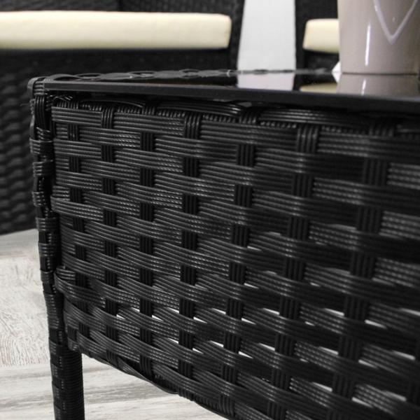 Set mobilă grădină GardenLine SAD0849 Plastic / Plastic / Plastic / Black photo 6