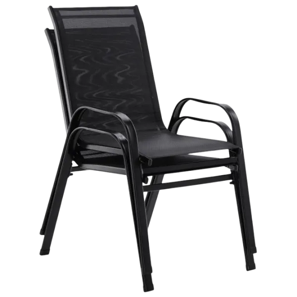 Set mobilă grădină GardenLine SAD5895 Plastic / Metal / Plastic / Black photo 2