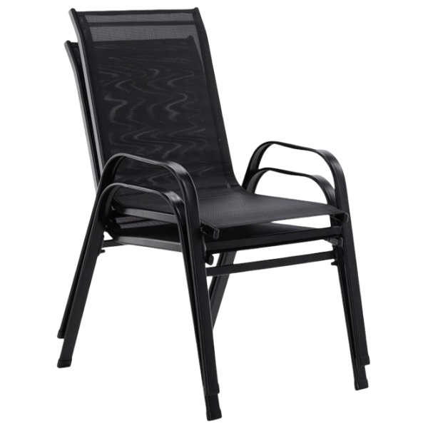 Set mobilă grădină GardenLine SAD5895 Plastic / Metal / Plastic / Black photo 2