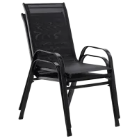 Set mobilă grădină GardenLine SAD5895 Plastic / Metal / Plastic / Black photo 2