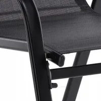 Set mobilă grădină GardenLine SAD5895 Plastic / Metal / Plastic / Black photo 5