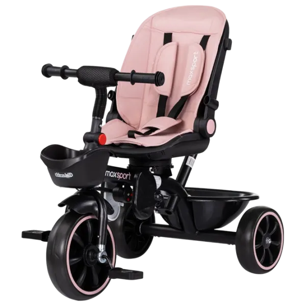 Triciclu Chipolino Max Sport 25 kg / Pink photo 2 Triciclu Chipolino Max Sport 25 kg / Pink photo 2