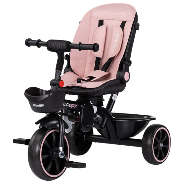 Triciclu Chipolino Max Sport 25 kg / Pink photo 2 Triciclu Chipolino Max Sport 25 kg / Pink photo 2