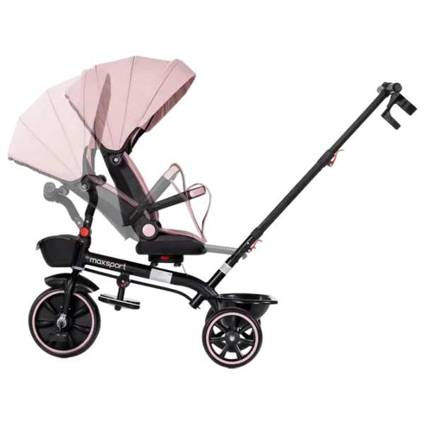 Triciclu Chipolino Max Sport 25 kg / Pink photo 6 Triciclu Chipolino Max Sport 25 kg / Pink photo 6