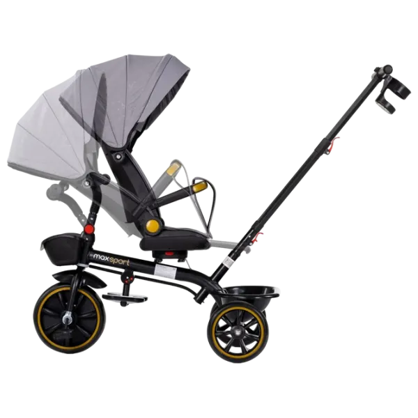 Triciclu Chipolino Max Sport 25 kg / Gray photo 2 Triciclu Chipolino Max Sport 25 kg / Gray photo 2