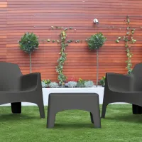 Set mobilă grădină Bica Ibiza Terrace Plastic / Plastic / Plastic / Graphite photo 9