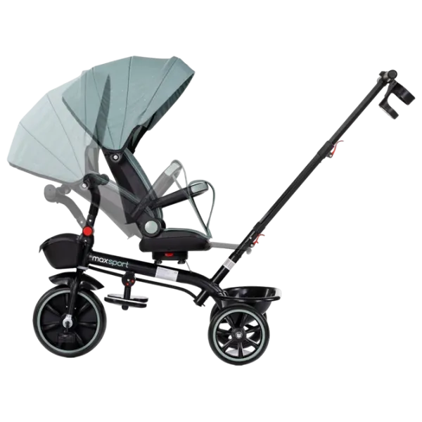Triciclu Chipolino Max Sport 25 kg / Green photo 3 Triciclu Chipolino Max Sport 25 kg / Green photo 3