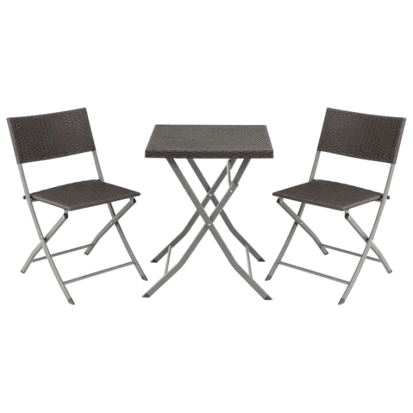 Set mobilă grădină Costway NP10739CF Oțel / Plastic / Plastic / Brown photo 1